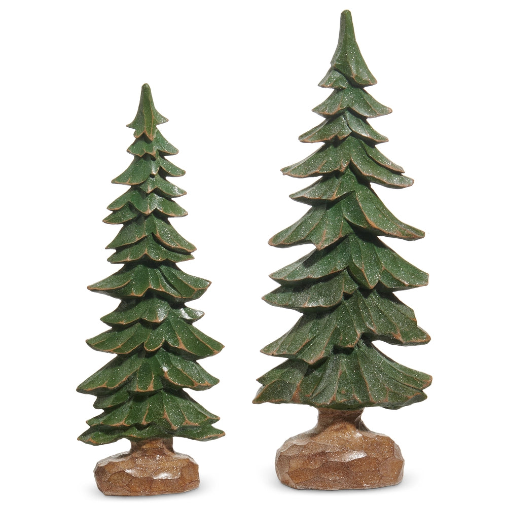 Iced Carved Trees -- Small