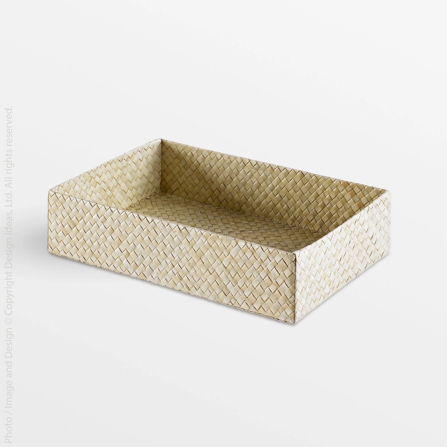 Woven Basket / Tray -- 6" x 9"