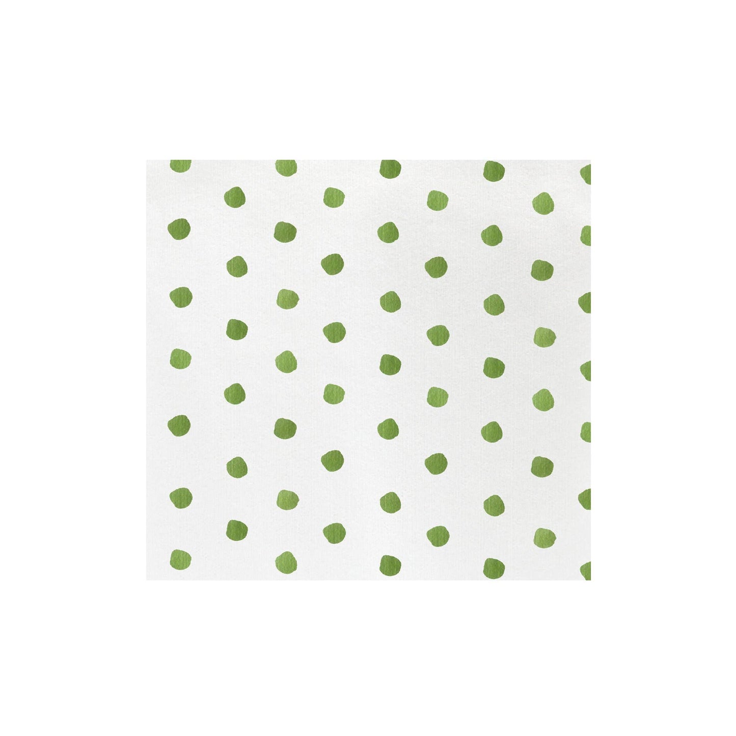 Papersoft Napkins Dot Green Dinner Napkins (Pack of 20)