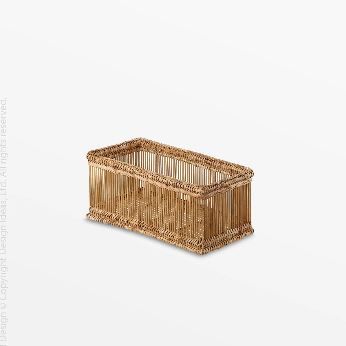 Rectangular Rattan Basket