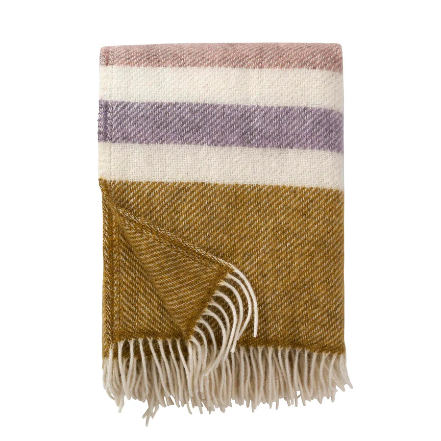 Gotland Throw -- Stripe Pastel (130x200cm)