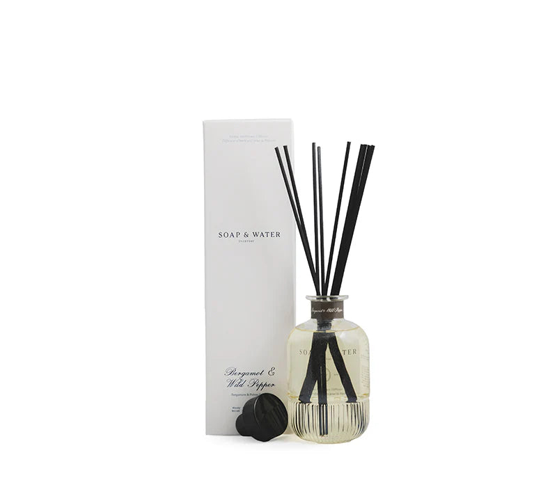 Fragrance Diffuser -- Bergamot & Wild Pepper -- 200ml