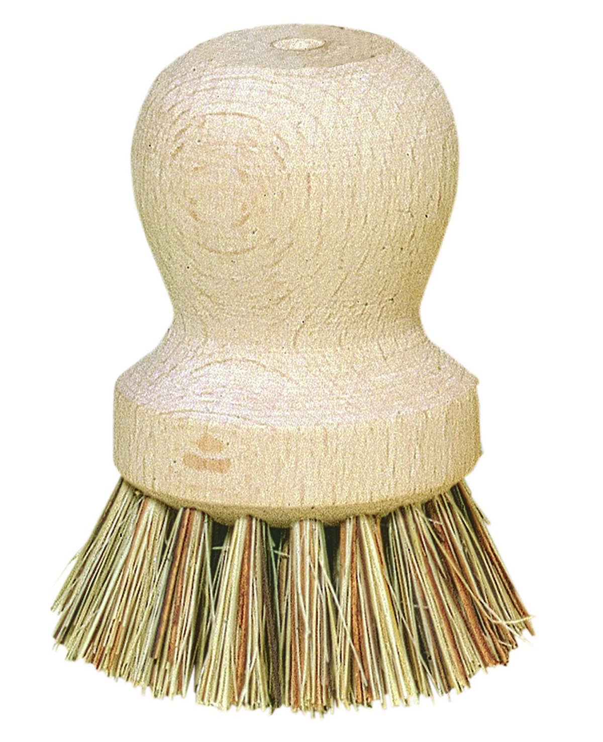 Redecker Pot Brush 2.5": Natural / Untreated Beechwood