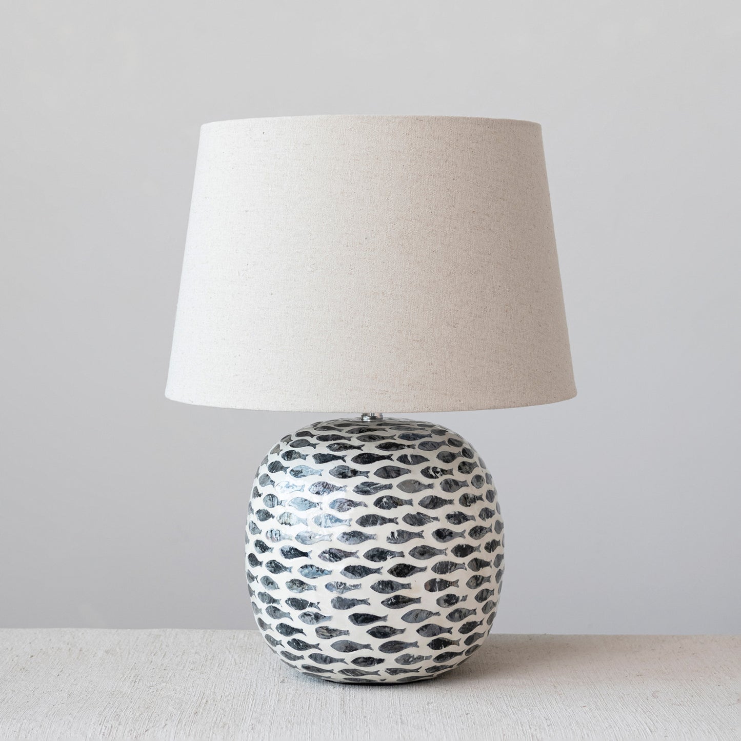 Blue Fish Table Lamp