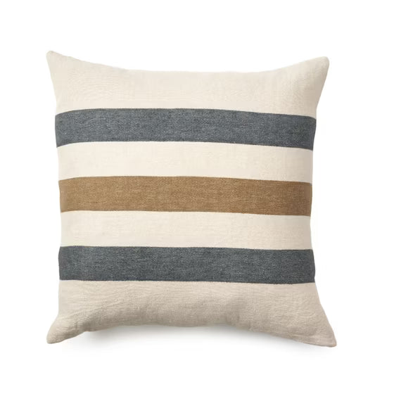 Julian Pillow -- Dakota Stripe -- 25x25"