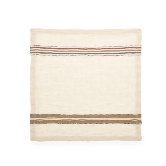 Perry Napkin -- Multi Stripe -- 16.5x16.5"
