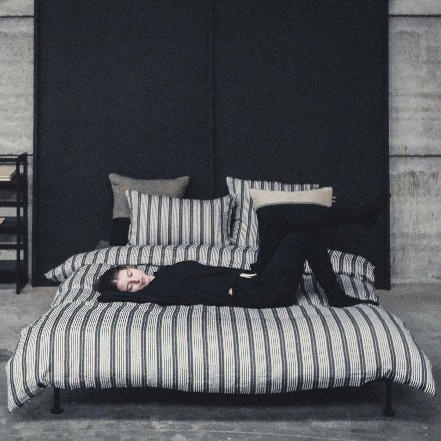 Tack Stripe Pillow Cover -- Lumbar