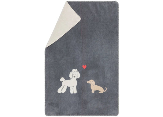 MILA blanket -- dachshund & poodle