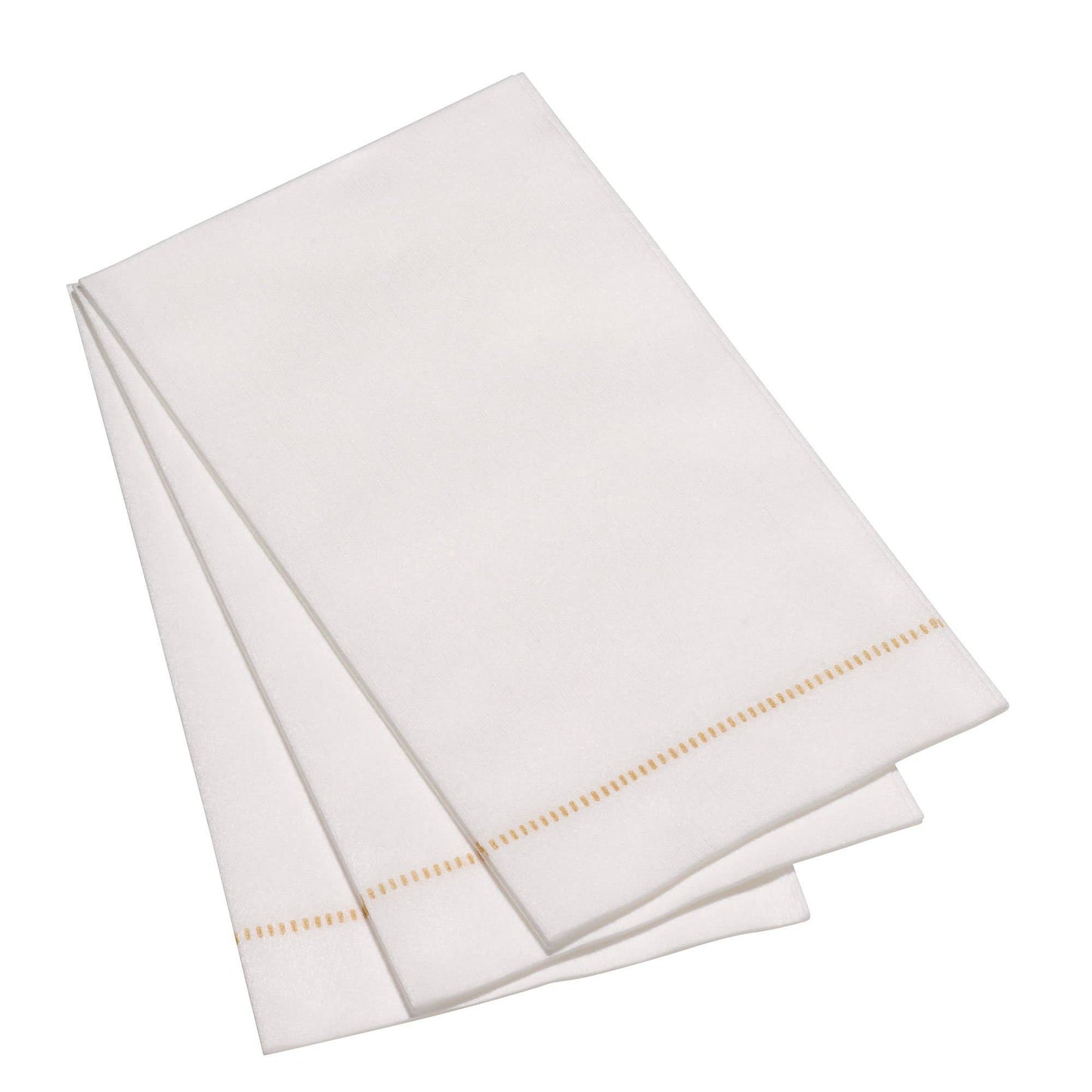25ct Hemstitch Napkins -- Royal Blue / Dinner Napkin (40x40cm)