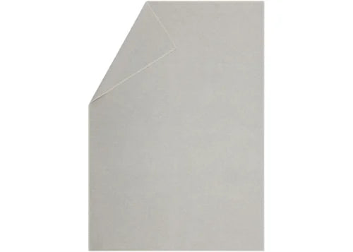 Light Grey Sylt Cotton Throw (GRS) 200 x 140 cm
