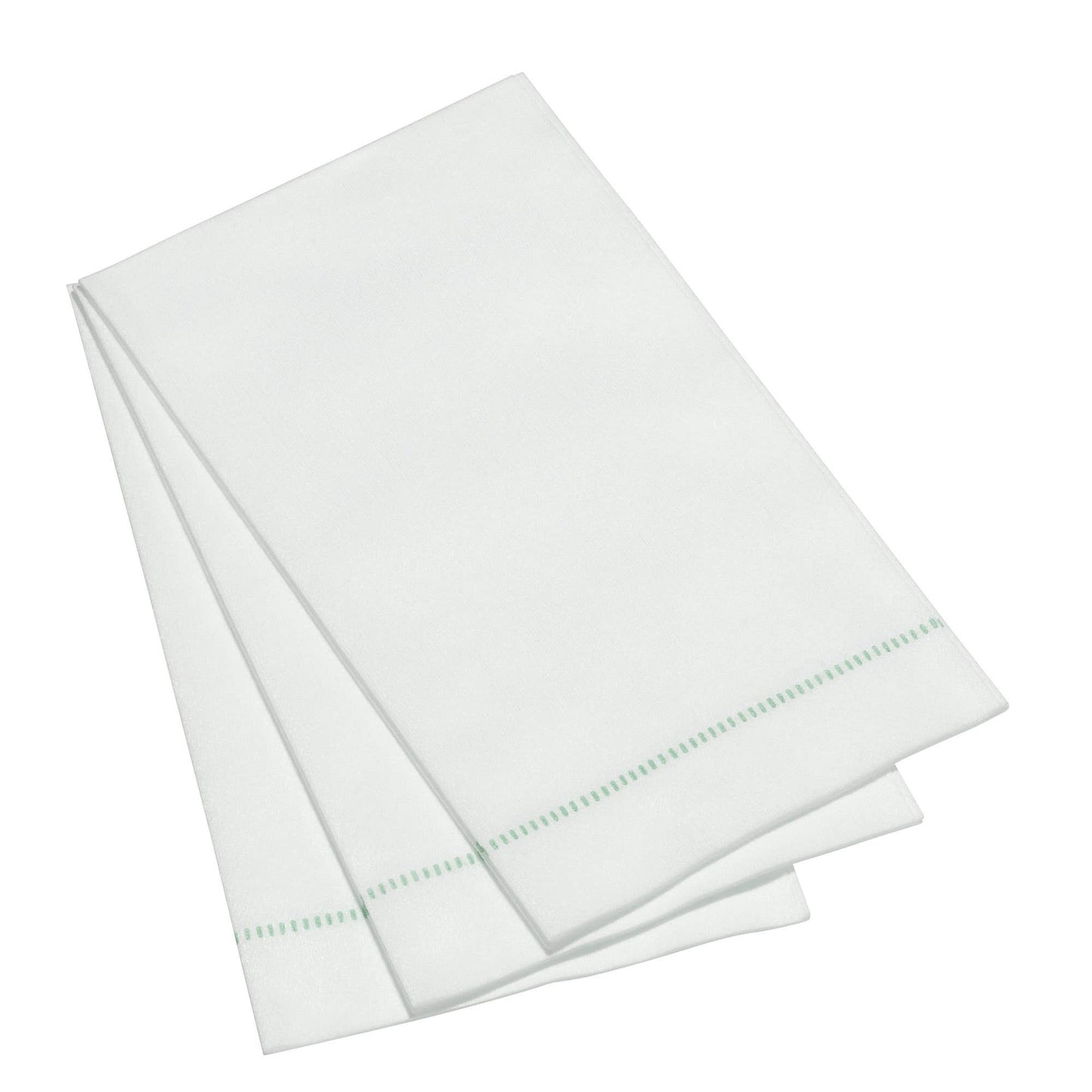 25ct Hemstitch Napkins -- Royal Blue / Cocktail Napkin (25x25cm)