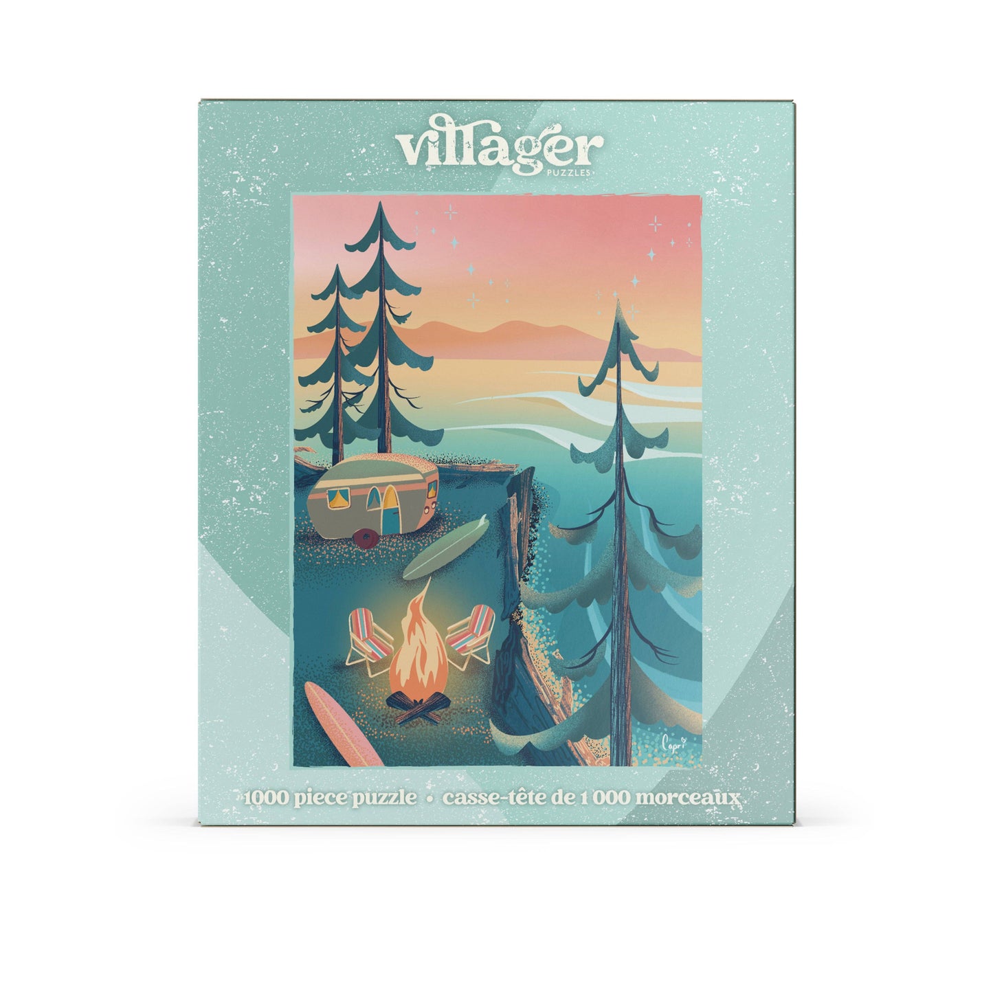 Coastal Camping -- 1000-Piece Puzzle