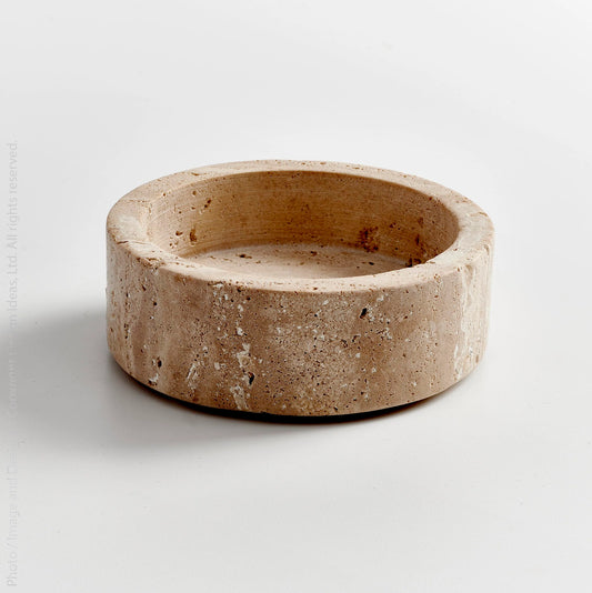 Travertine Wine Bottle Coaster