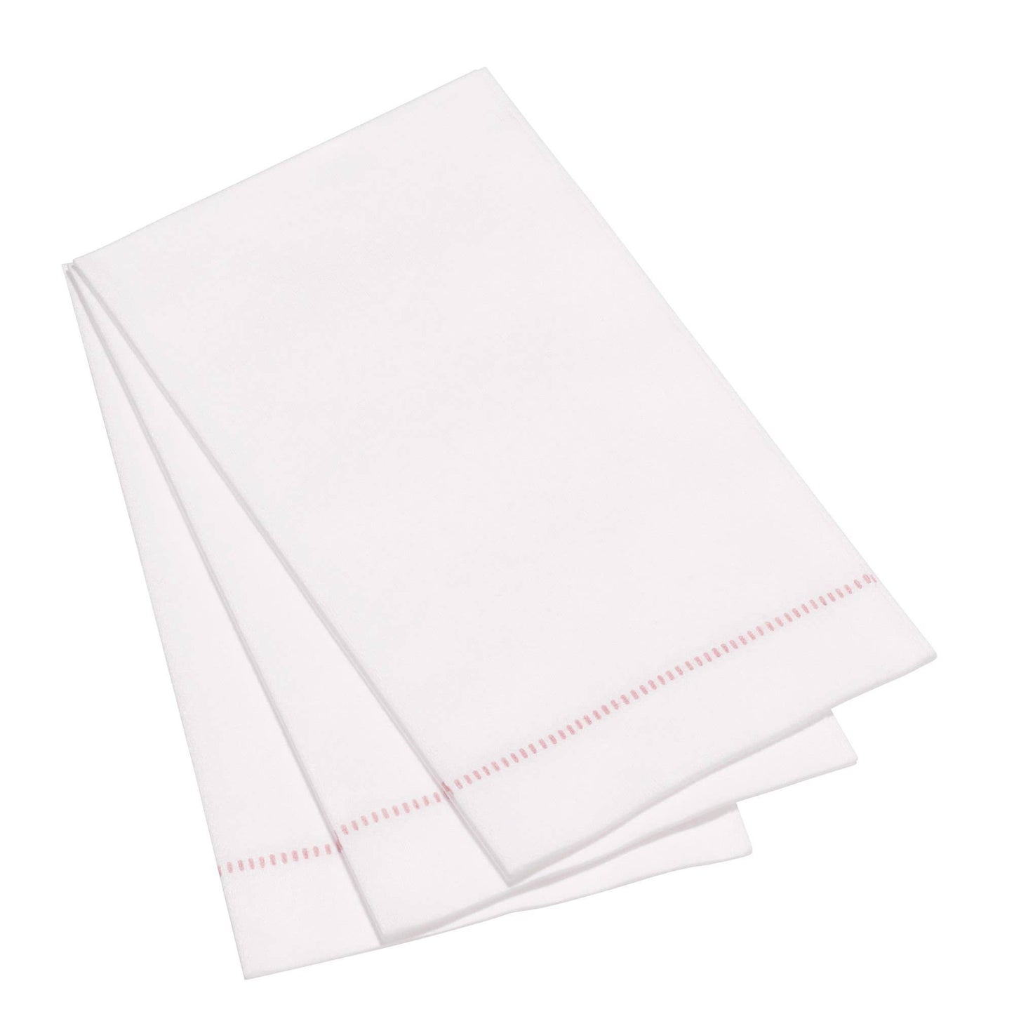 25ct Hemstitch Napkins -- Taupe / Dinner Napkin (40x40cm)