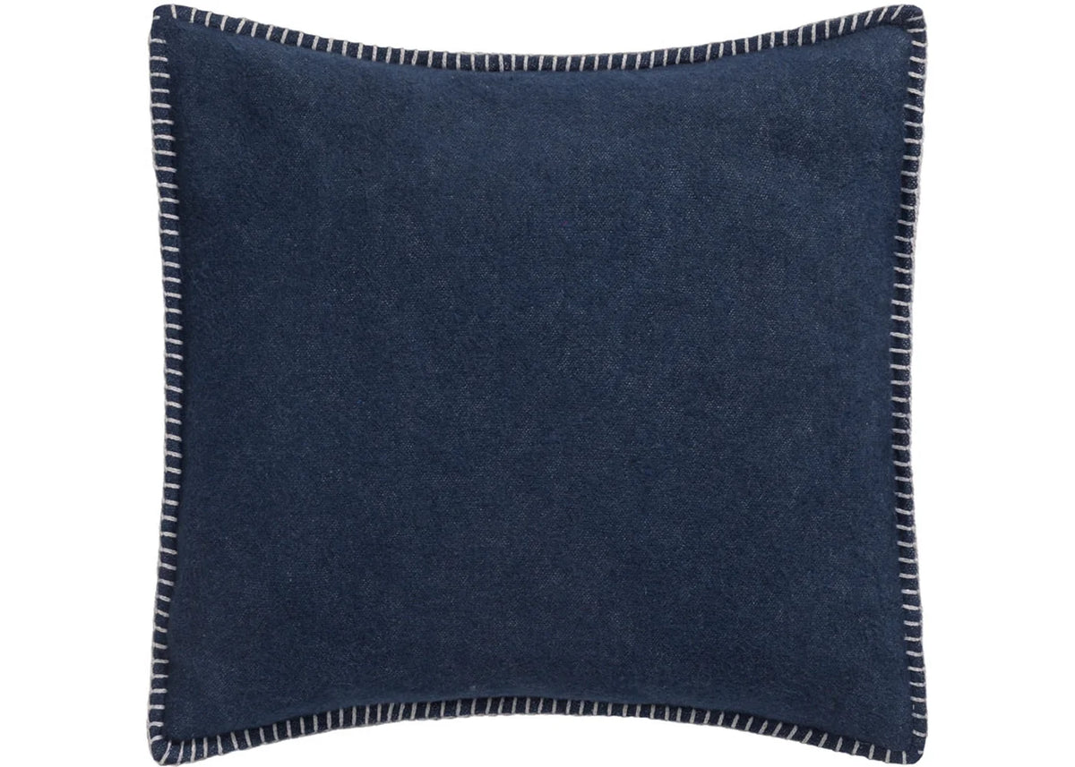 Navy Sylt Cushion Cover Solid (GRS) 50 x 50 cm