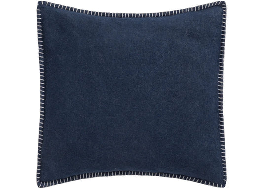 Navy Sylt Cushion Cover Solid (GRS) 50 x 50 cm