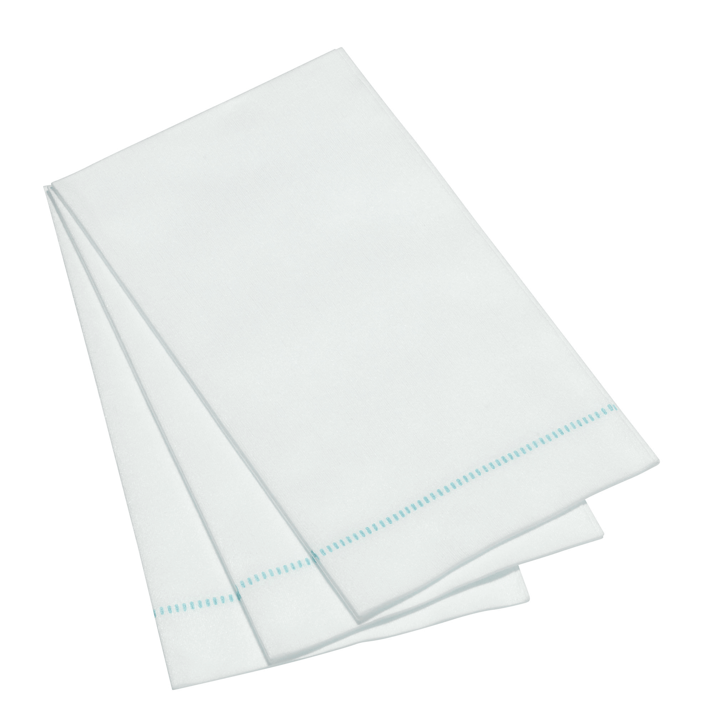 25ct Hemstitch Napkins -- Taupe / Cocktail Napkin (25x25cm)