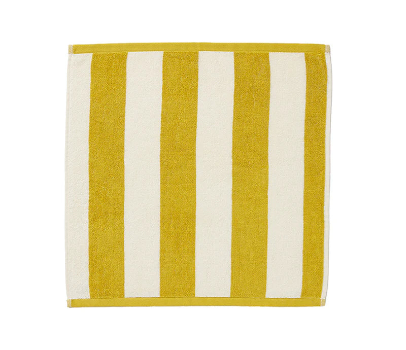 Rivage -- Yellow Blue -- Tea Towel