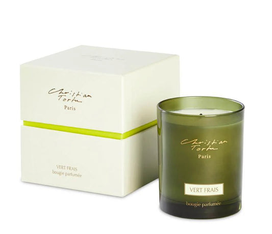 Scented Candle 190g - Fresh Green by Christian Tortu