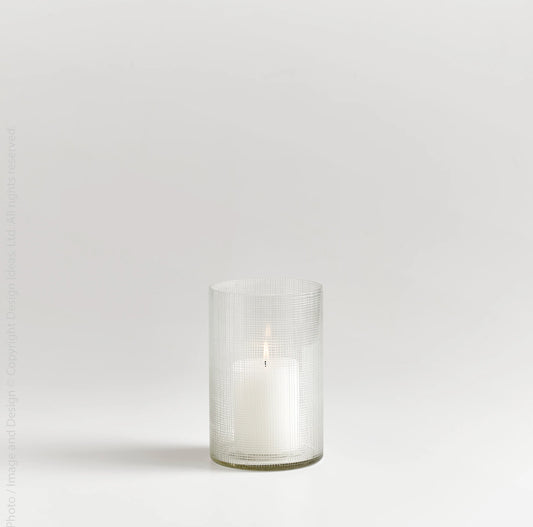 Small Mouth Blown Glass Hurricane (5 dia. x 8 in.)