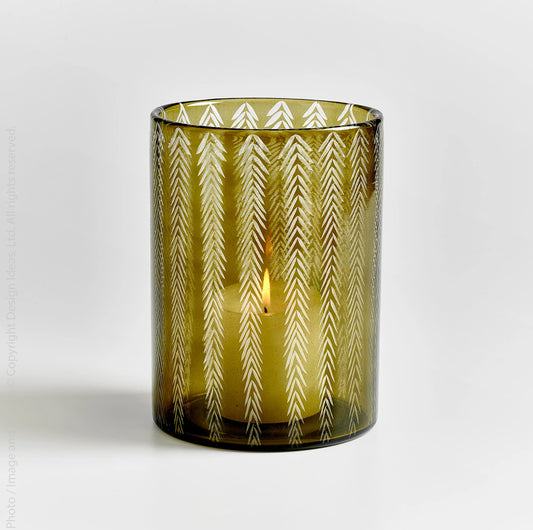 Strathmore™ Mouth Blown Glass Hurricane
