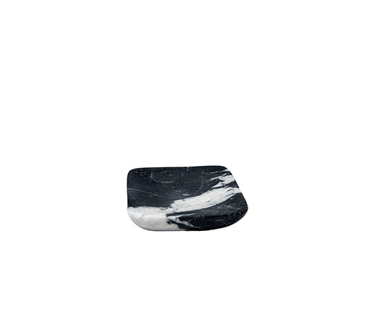 Black Marble Square Dish