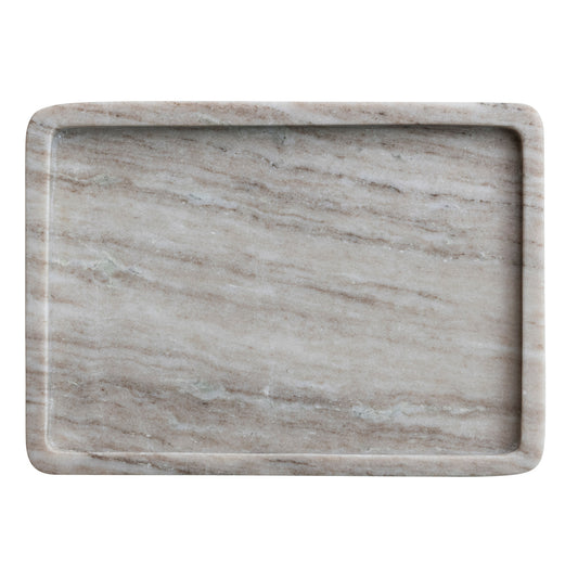 Marble Tray -- 4"L x 10"W
