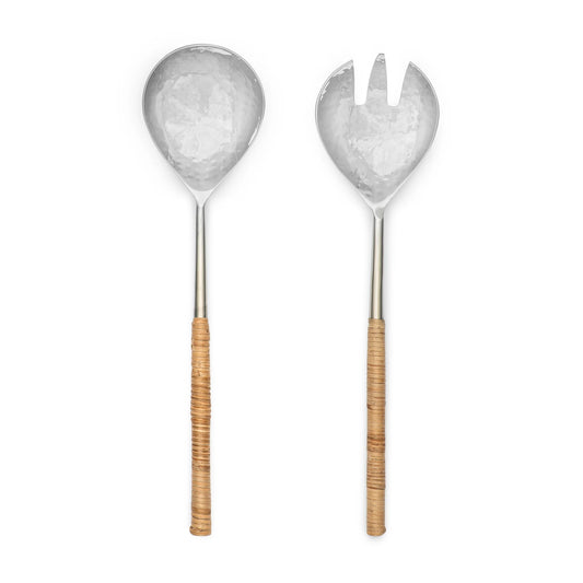 Rattan Serving Set