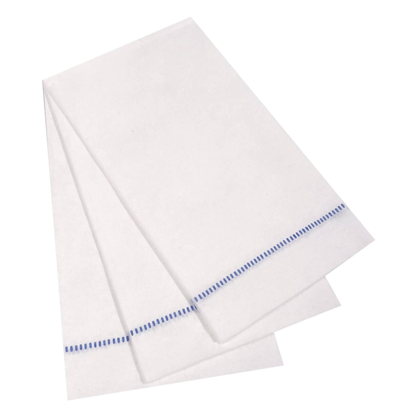 25ct Hemstitch Napkins -- Misty Green / Dinner Napkin (40x40cm)