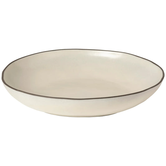Stacked Organic Serving Bowl -- Salt