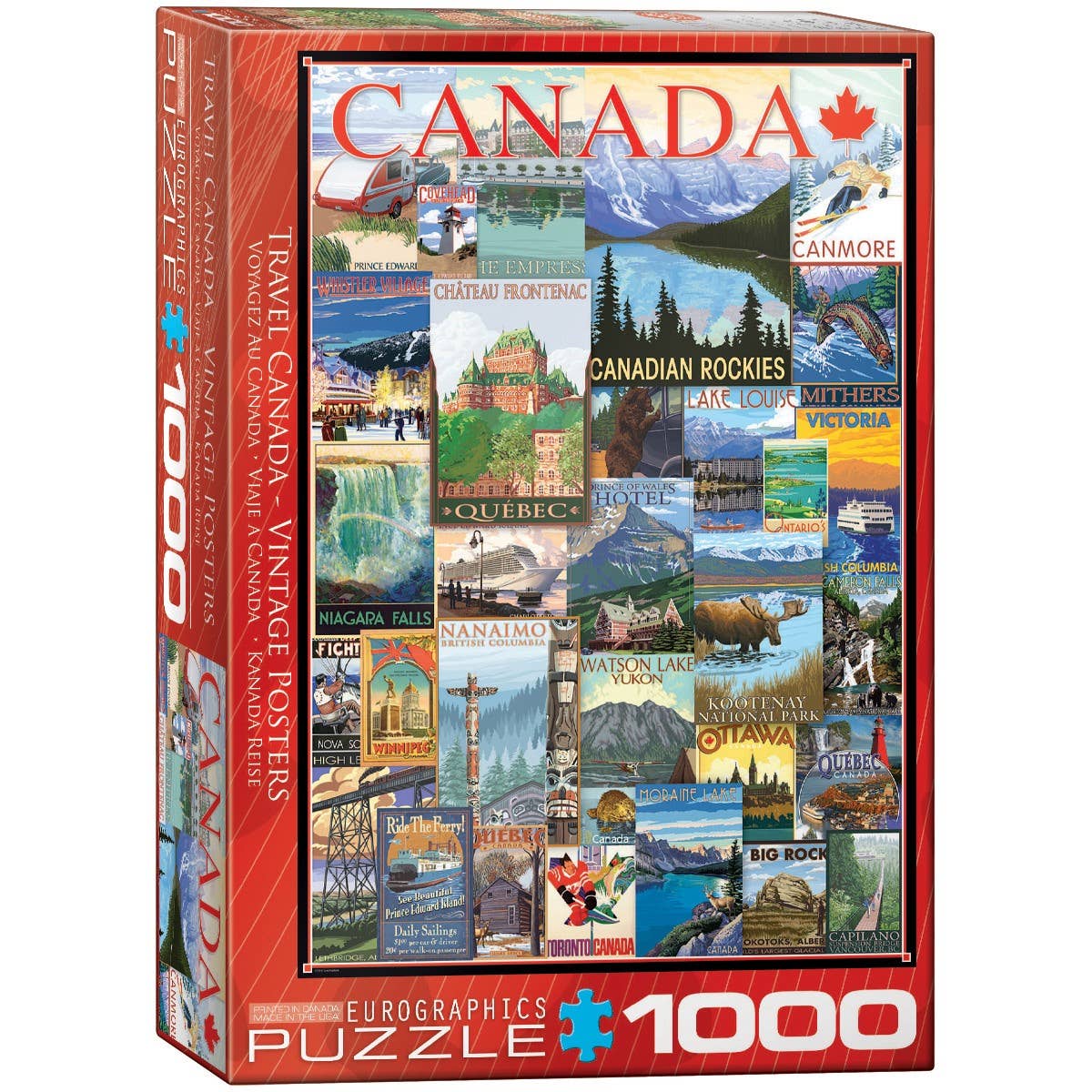 Travel Canada Vintage Posters