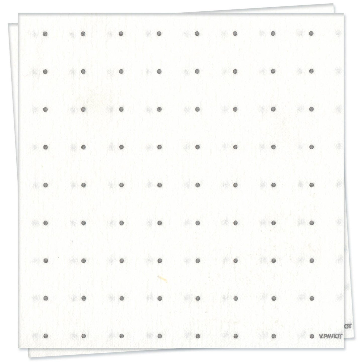 Cosmos Silver Cocktail Napkin