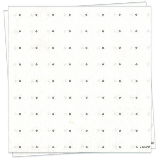 Cosmos Silver Cocktail Napkin