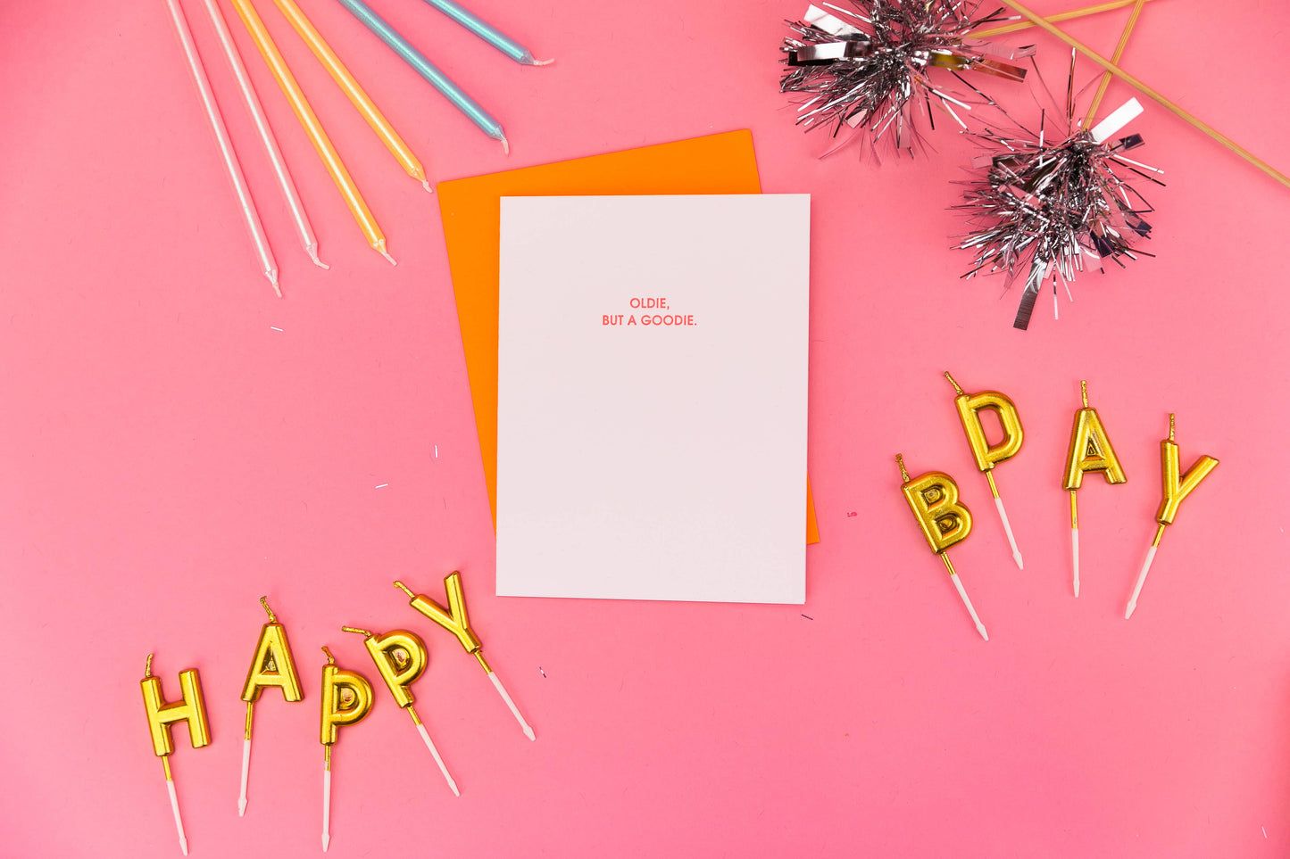 Oldie But a Goodie - Birthday Letterpress Card