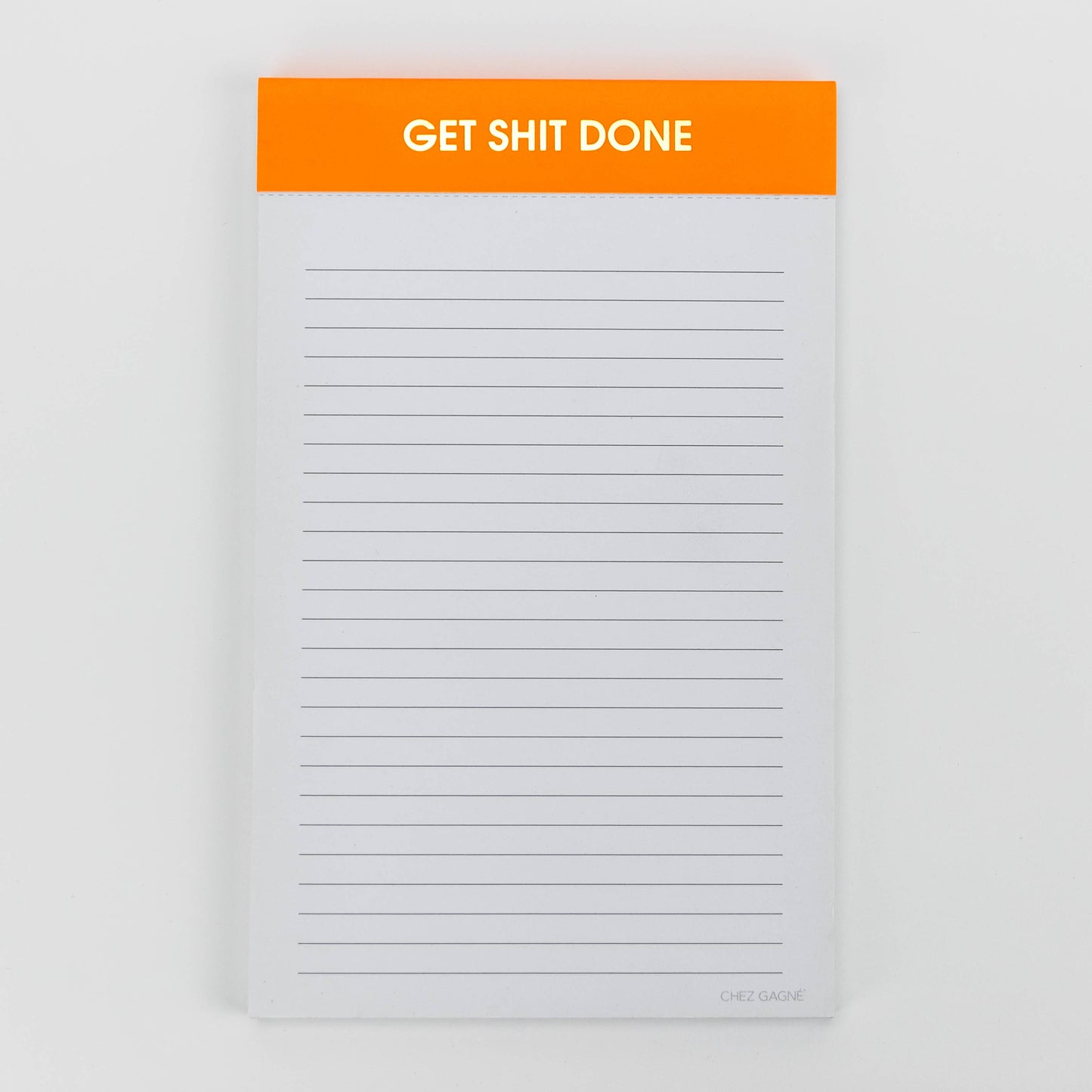 Get Shit Done - Lined Notepad, To-Do List, Funny Gift