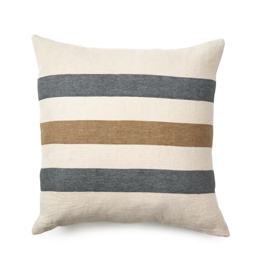 Julian Pillow -- Dakota Stripe -- 25x25"