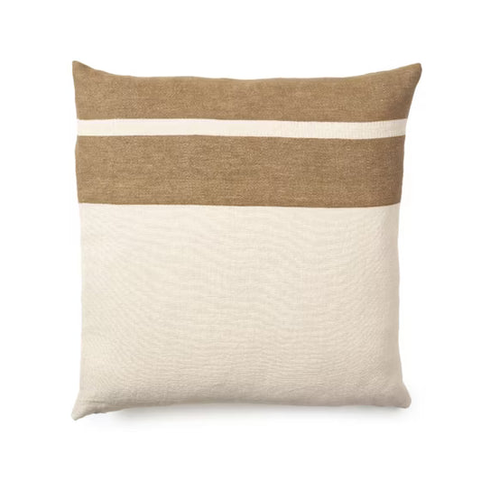 Julian Pillow -- Railroad Stripe -- 25x25"