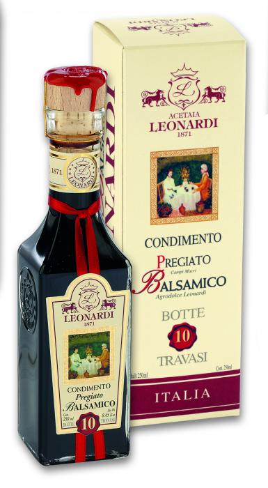 Pregiato Dispensa -- Leonardi 10 Year Balsamic Vinegar