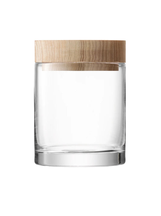 Glass Container with Ash Lid -- Medium (19 cm)