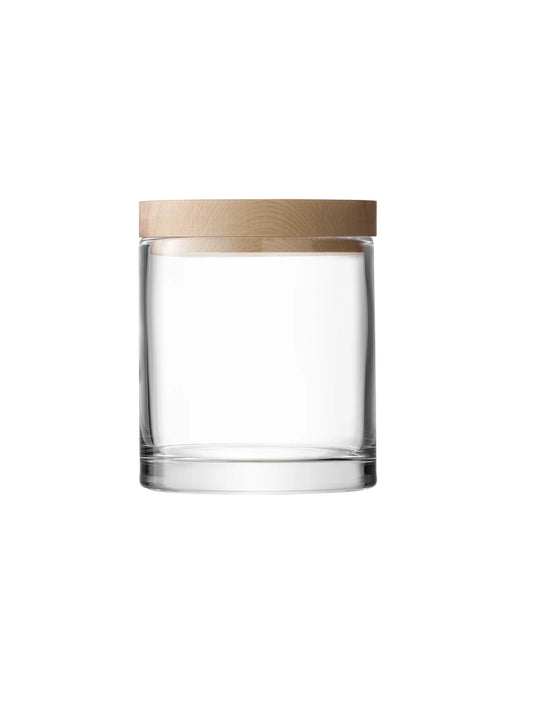 Glass Container with Ash Lid -- Small (14 cm)
