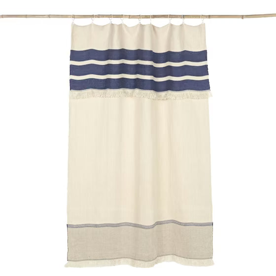 Marina Stripe Linen -- 47" x 94.5"