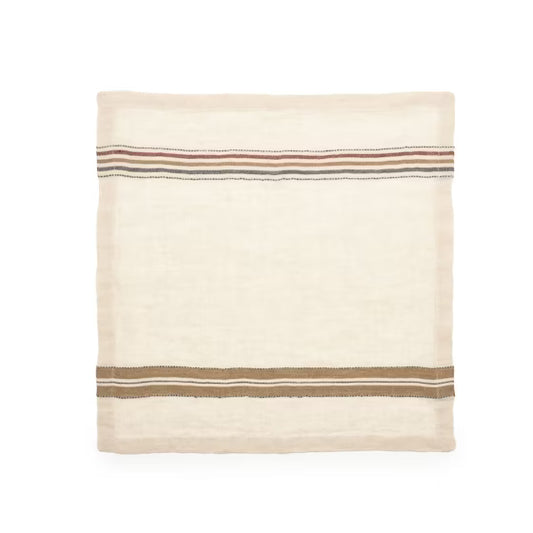 Perry Napkin -- Multi Stripe -- 16.5x16.5"