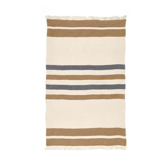 The Belgian Towel Fouta -- Dakota Stripe -- 43x71"