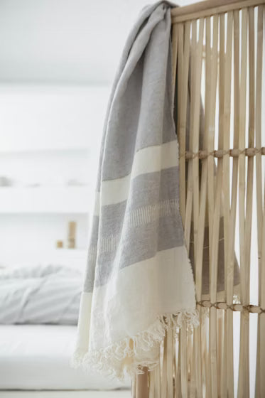 Gent Stripe -- The Belgian Towel Fouta (43"x71")